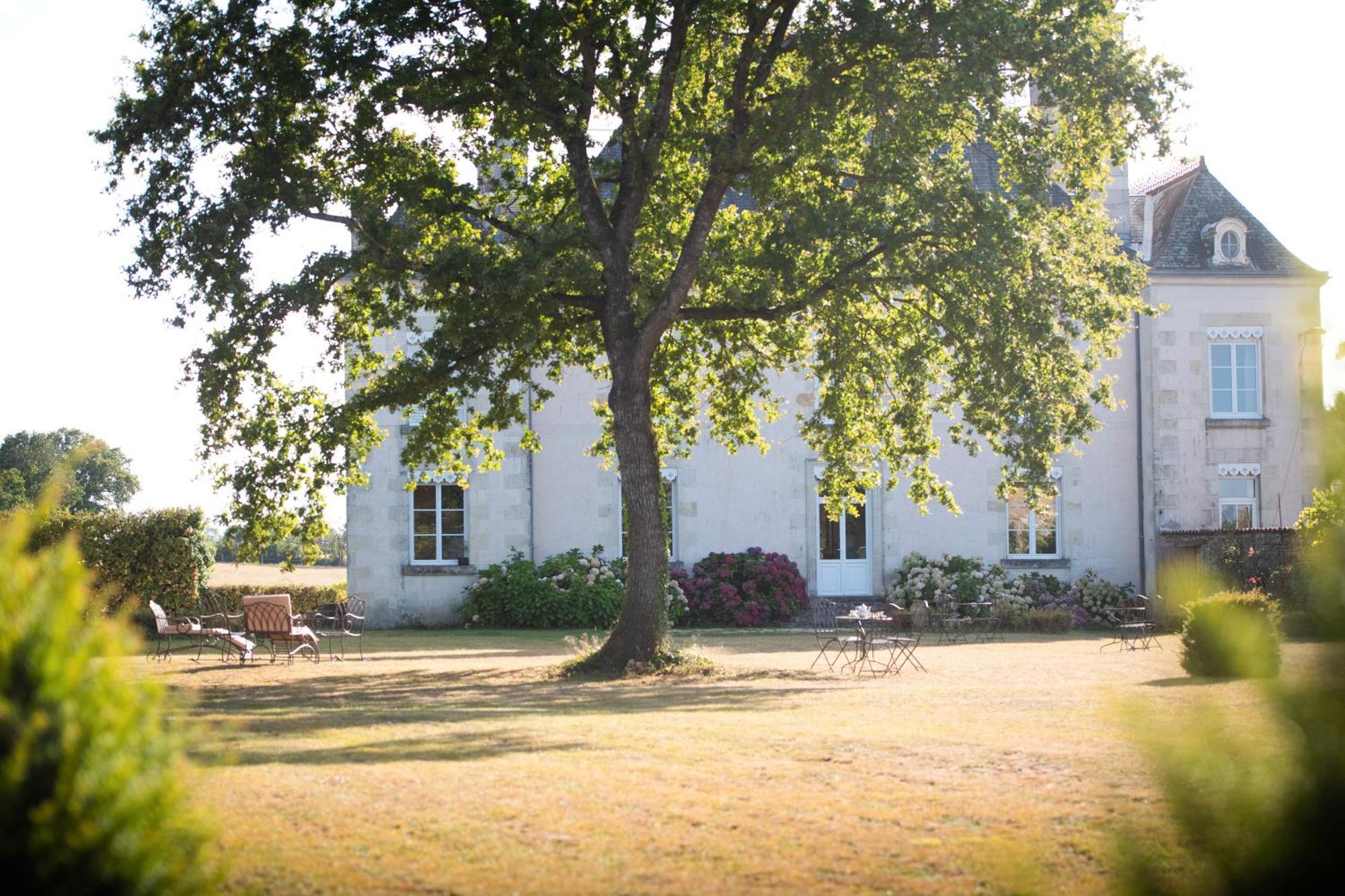 Bed and Breakfast Domaine De La Briouse Sanxay Экстерьер фото